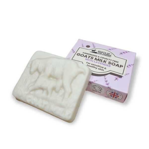 Goats Of The Gorge Goats Milk Soap with Lavender 100g